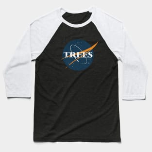 Trees Space Vintage Baseball T-Shirt